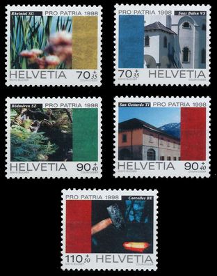 Schweiz PRO PATRIA Nr 1649-1653 postfrisch X6576CA