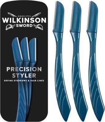 Wilkinson Sword The Face Styler Rasierer für Männer, 3 Stück, Augenbrauen Rasur