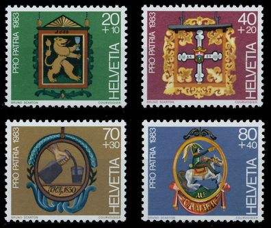 Schweiz PRO PATRIA Nr 1251-1254 postfrisch X65770E