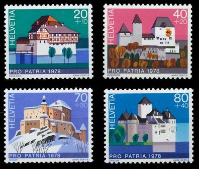 Schweiz PRO PATRIA Nr 1130-1133 postfrisch X657726