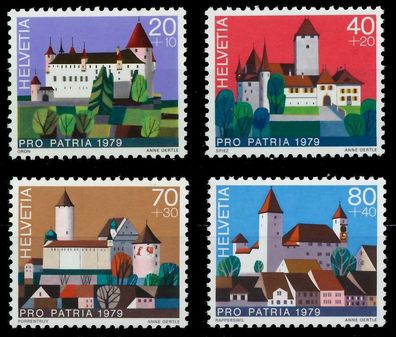 Schweiz PRO PATRIA Nr 1156-1159 postfrisch X657722