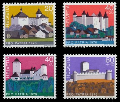 Schweiz PRO PATRIA Nr 1075-1078 postfrisch X65772A