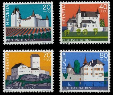 Schweiz PRO PATRIA Nr 1096-1099 postfrisch X65772E