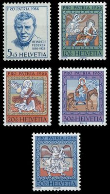 Schweiz PRO PATRIA Nr 836-840 postfrisch X65775A