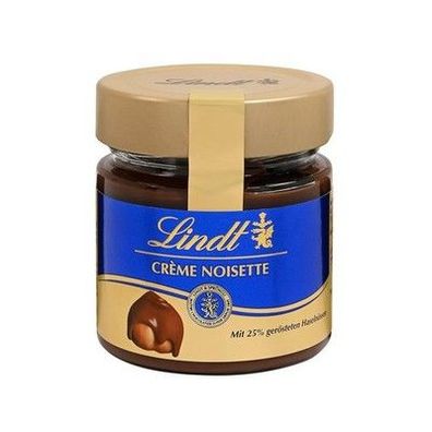 Lindt Schokolade Brotaufstrich Crème Noisette 220 g Haselnusscrème Brotaufstrich