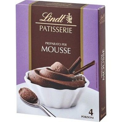 Lindt Schokolade - Patisserie Mousse au Chocolat | 6 x 110 g | Backmischung