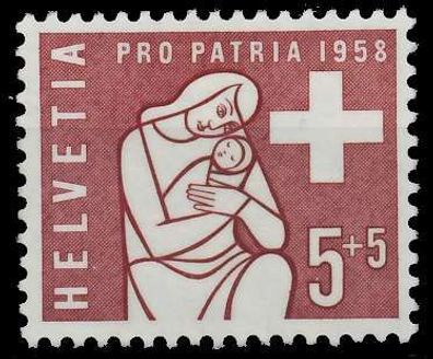 Schweiz PRO PATRIA Nr 657 postfrisch X657826