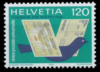 Schweiz ÄMTER UPU Nr 14 postfrisch X65798E