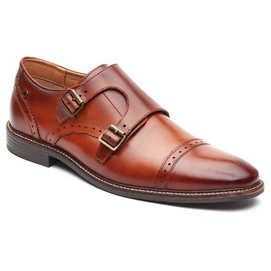 Base London Halbschuhe Henley Double Monk Shoe 44006