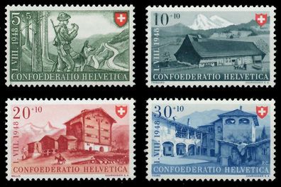 Schweiz PRO PATRIA Nr 508-511 ungebraucht X657A7A