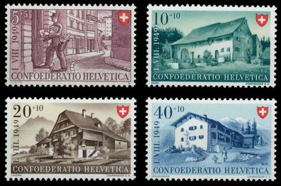 Schweiz PRO PATRIA Nr 525-528 ungebraucht X657A7E