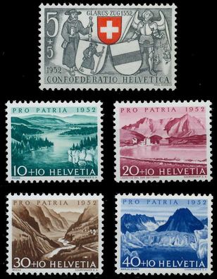 Schweiz PRO PATRIA Nr 570-574 postfrisch X657A9A