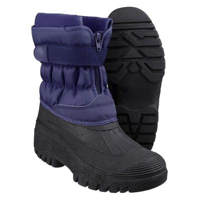 Cotswold Gummistiefel Chase Touch Fastening And Zip UP Winter Boot Non Safety 22832