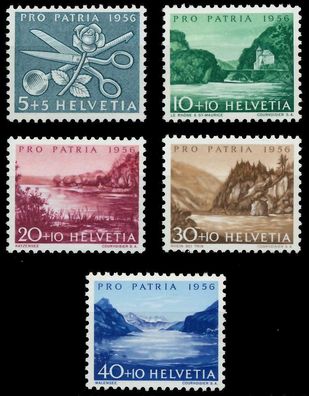 Schweiz PRO PATRIA Nr 627-631 ungebraucht X657AAE