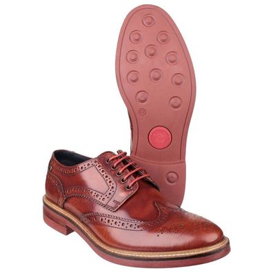 Base London Halbschuhe Woburn HI-Shine Brogue Shoe 23167