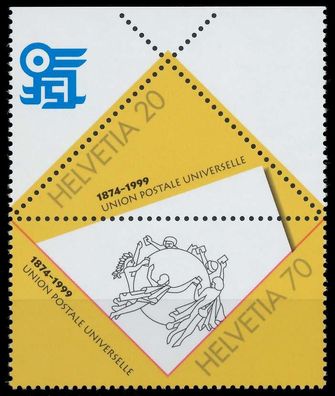 Schweiz Zusammendruck Nr 1690-1691 postfrisch SENKR PAA X657AF2