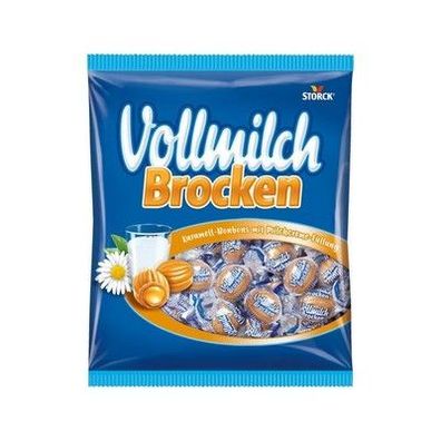 Vollmilch Brocken – 1 x 750g Vorratspackung – Karamellbonbons Milchcreme-Füllung