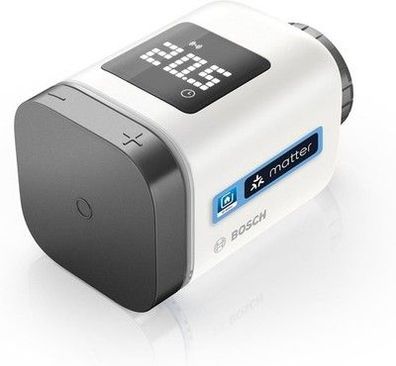 Bosch Smart Home Heizkörperthermostat II [ + M], smartes Thermostat, anthrazit