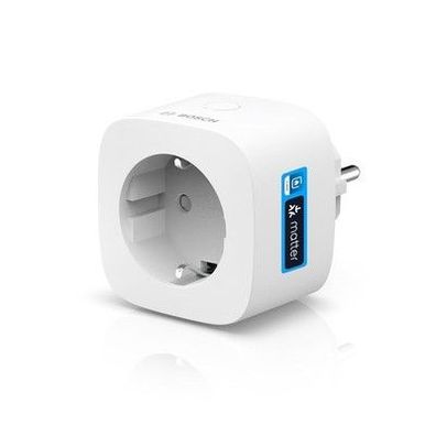 Bosch Smart Home Zwischenstecker kompakt [ + M], smarte WLAN Steckdose, Smart Home