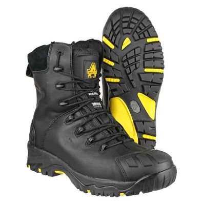 Amblers Safety Sicherheitsstiefel Fs999 HI Leg Composite Boot With Side Zip WR CI