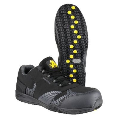 Amblers Safety Sicherheitssneaker Fs29c Waterproof Metal Free Non Leather Trainer