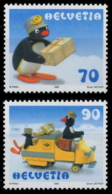 Schweiz 1999 Nr 1673-1674 postfrisch S2A5DFE