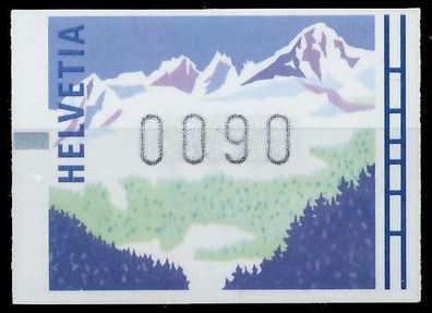 Schweiz Automatenmarken 1996 Nr 10 postfrisch S2A5ECE