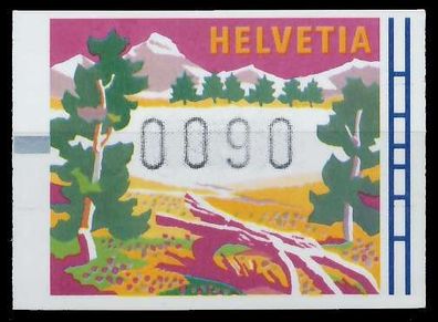 Schweiz Automatenmarken 1996 Nr 8 postfrisch S2A5EC6