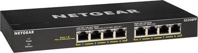 Netgear 8-Port Gigabit Ethernet Unmanaged Essentials PoE+ Switch (GS308PP)