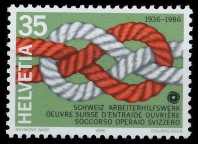 Schweiz 1986 Nr 1308 postfrisch X66EA62
