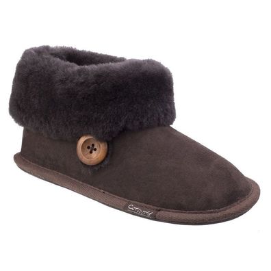 Cotswold Damen Hausschuhe Wotton Sheepskin Bootie Non Safety 25575