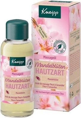 Kneipp Massageöl Mandelblüten Hautzart, Mandelöl Sheabutter, Vitamin E - 100ml