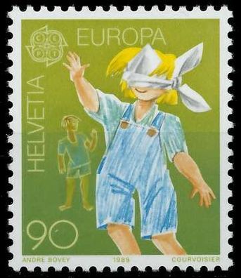 Schweiz 1989 Nr 1392 postfrisch S2AEAEE