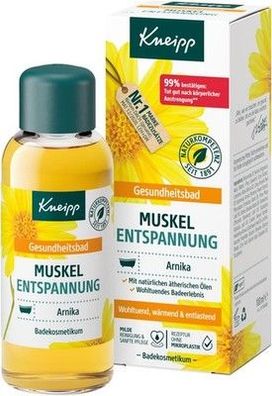 Kneipp Gesundheitsbad Muskel Entspannung - Arnika & ätherischen Ölen - 100ml
