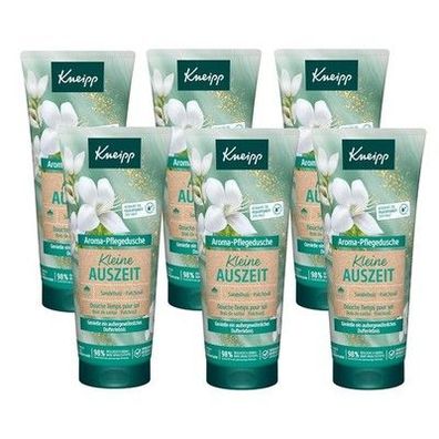 Kneipp Aroma-Pflegedusche Kleine Auszeit - ohne Mikroplastik - 6 x 200ml Pack