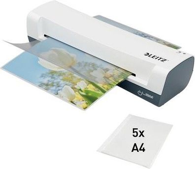 Leitz iLAM Home A4 Laminiergerät, Für 75 bis 125 mic Laminierfolien, 74310001