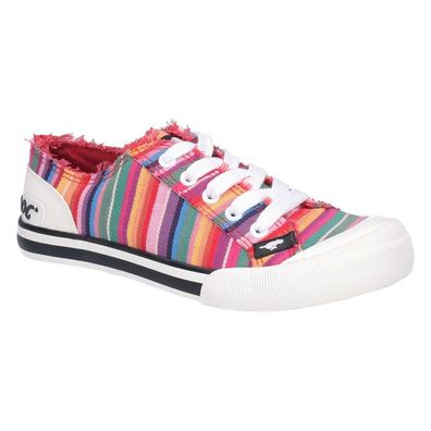 Rocket Dog Damen Sneakers Jazzin Eden Stripe Beach Shoe Non Safety 28707