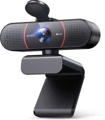 EMEET 4K Webcam für PC, C960 4K UHD Web Cam mit Objektivabdeckung & Dual Mikro
