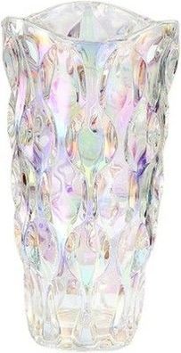 CEMABT 24 cm Blumenvase 3.4 lbs Thickened Vase für Tulpen- Geschenke Glasvase