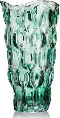 CEMABT 24 cm Blumenvase 3.4 lbs Thickened Vase für Tulpen- Geschenk (Grün)