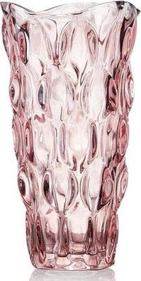CEMABT 24 cm Blumenvase 3.4 lbs Thickened Vase für Tulpen- Geschenk (Rosa)