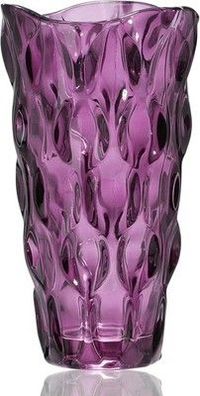 CEMABT 24 cm Blumenvase 3.4 lbs Thickened Vase für Tulpen- Geschenk (Lila)