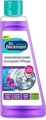 Dr. Beckmann Waschmaschinen Komplett-Pflege | Entfernt 99,99% Bakterien, 250ml