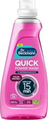 Dr. Beckmann Quick Power Wash Color Protect | Erhält die Farbbrillanz | 800 ml