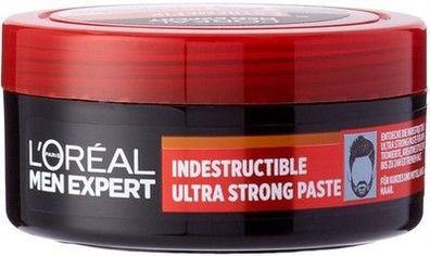 L'Oréal Men Expert Indestructible Ultra Strong Paste Männer, Haar Styling, 75 ml