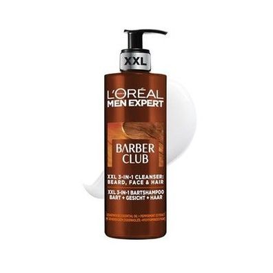 L'Oréal Men Expert XXL 3-in-1 Bartshampoo für Männer, Für Bart, Gesicht, 400 ml