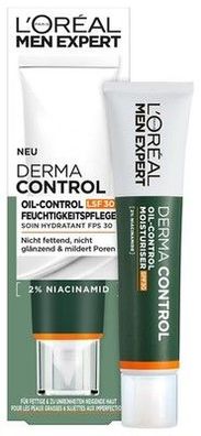 L'Oréal Men Expert Anti-Pickel Gesichtspflege mit LSF 30 für Männer, Creme, 40ml