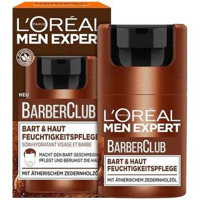 L'Oréal Men Expert Bart & Haut Feuchtigkeitspflege, Feuchtigkeitscreme - 50ml