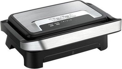 Tefal Inicio Compact 2-in-1 Kontakt- und Paninigrill, 1000 W, GC270D10, Schwarz