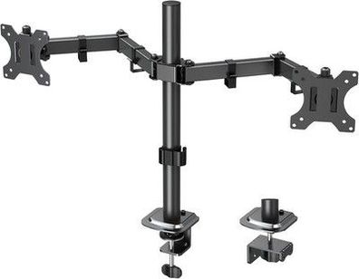 ELIVED Monitor Halterung 2 Monitore, 13-32 Zoll LED/LCD Bildschirm VESA 75/100